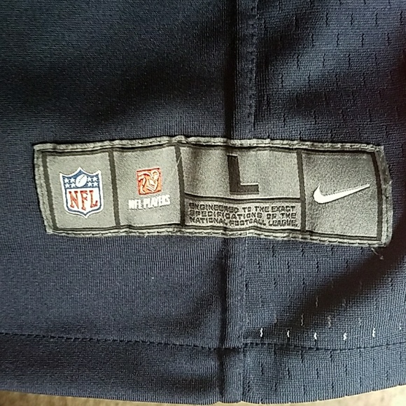 Chicago bears #75 Long on field nike Jersey large - Picture 5 of 5